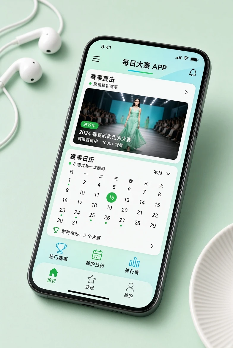 每日大赛应用画面