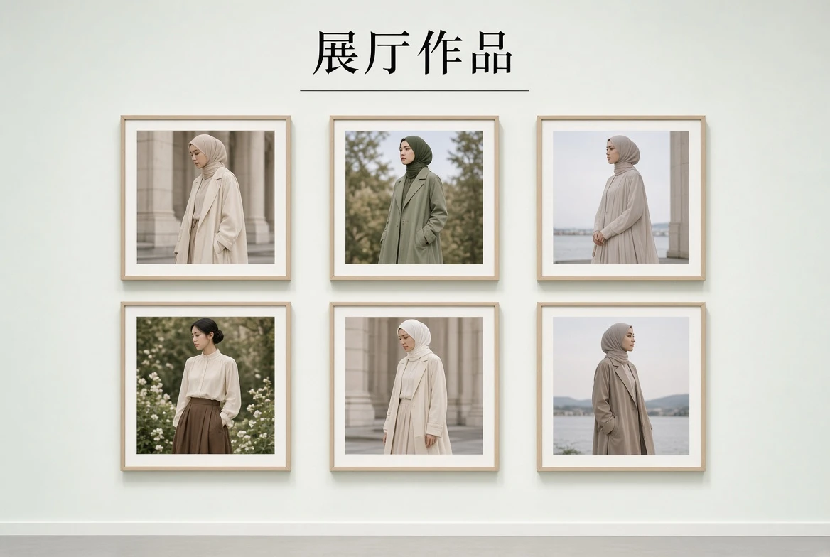 展厅作品主题画面